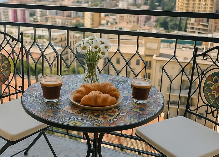 Panoramic Sea-view In Apartment Sanremo